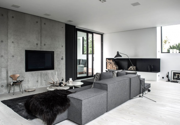 Sentuhan Hitam dan Putih yang Kontras